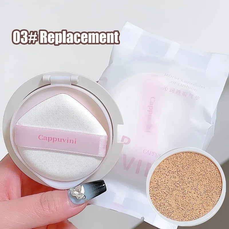 Moisturizing Concealer Air Cushion Foundation Natural Makeup Even Skin Tone Long-lasting Hydrating Concealer BB Cream Cosmetics