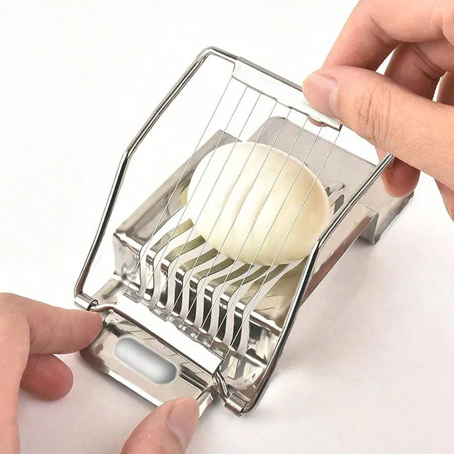 Potato Slicer - Handheld Vegetable Slicer & Tomato Cutter Tool | Plastic Blade Kitchen Accessory
