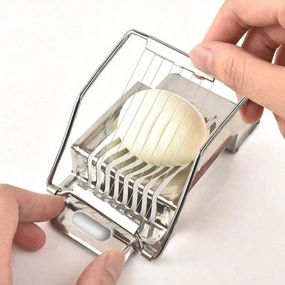 Potato Slicer - Handheld Vegetable Slicer & Tomato Cutter Tool | Plastic Blade Kitchen Accessory