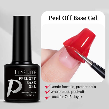 Gel Nail Polish - LILYCUTE UV Gel Varnish 7ML | Soak Off, Long Lasting Colors