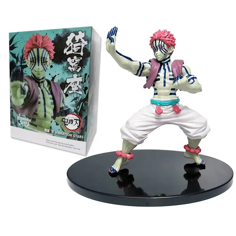 Anime Figure Demon Slayer Figures Kimetsu No Yaiba Doll Tanjiro Nezuko Zenitsu Figurine Inosuke Warrior Action Figure Model Toys