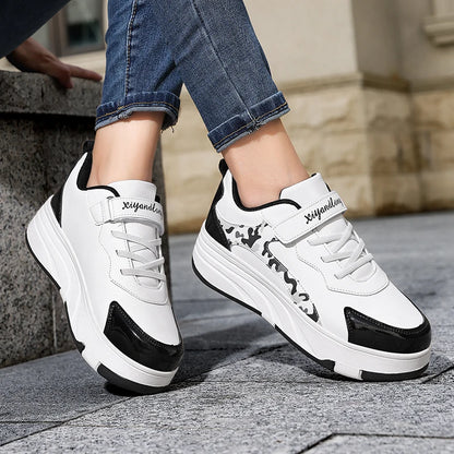 Children Roller Skates New Comfortable Four-Wheel Shoes Dual Purpose Unisex Fashion Sports Rollerblade Shoes for Kids