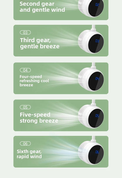 New Hanging Neck Fan Portable Cooling Fan Air Cooler Usb Leafless Bladeless Neckband Mini Rechargeable Electric Fans