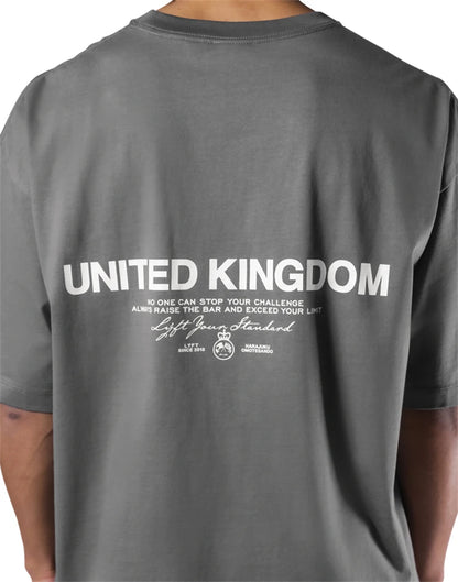 LYFT UNITED KINGDOM Trendy Loose Fitting Men's Sports Short Sleeved T-shirt Pure Cotton Gym Running Shirts Training Clothes Tees