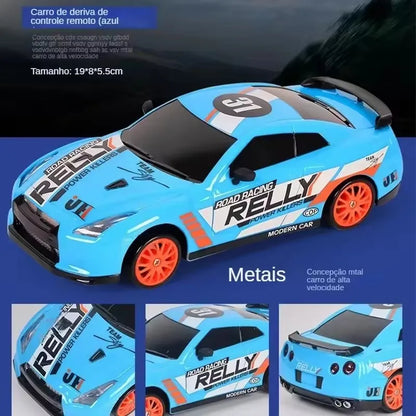 RC Drift Car 4WD - LED Remote Control Racing Vehicle for Kids  Adults - ZOOMNSTORE
