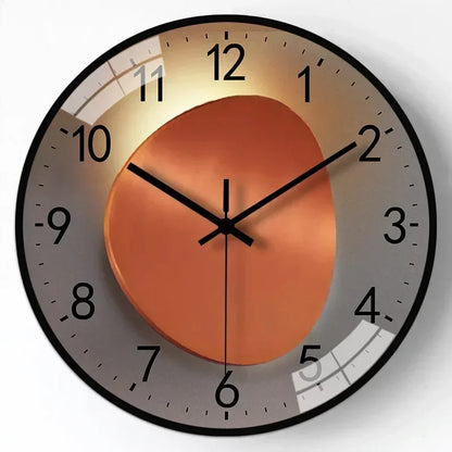 Silent Battery Operated Wall Clock - Non-Ticking Decor for Home  Office