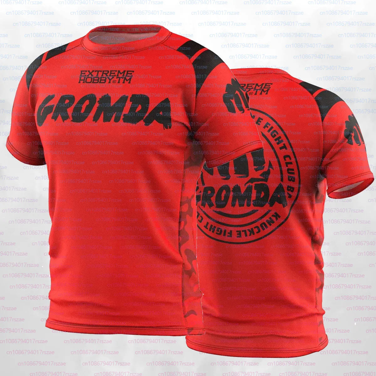 MMA Team Jersey - Breathable Short Sleeve Boxing Game Shirt With 3D Print Sportswear