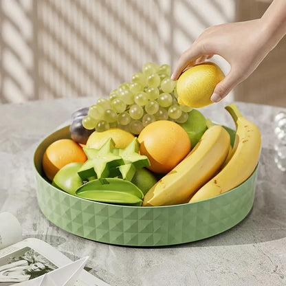 360 Rotating Spice Rack - Non-Slip Kitchen Organizer Tray
