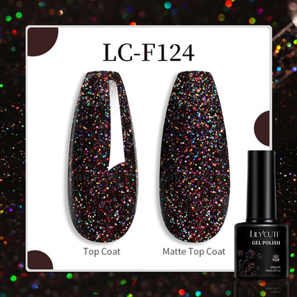Gel Nail Polish - LILYCUTE UV Gel Varnish 7ML | Soak Off, Long Lasting Colors