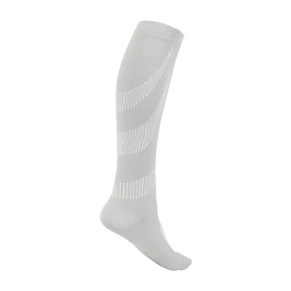 Compression Socks For Running & Sport - 20-30 mmHg Knee High Black Anti Fatigue