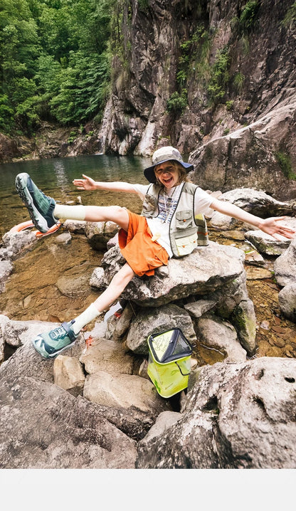 Naturehike Kids' Non-slip Lightweight Hiking Sneakers Anti-Slip Tape Walking Shoes Outdoor Travel Sneakers for River Tracing