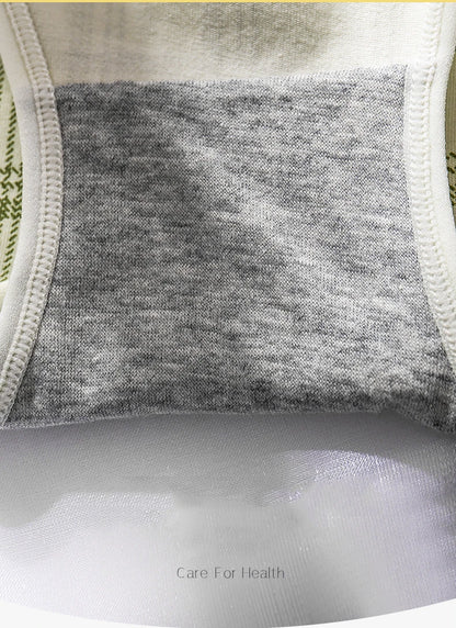 4Pcs Cotton Women Panties High Waist Body Shaper Underwear Print Ladies Briefs Plus Size Sexy Panty Breathable Female Lingerie