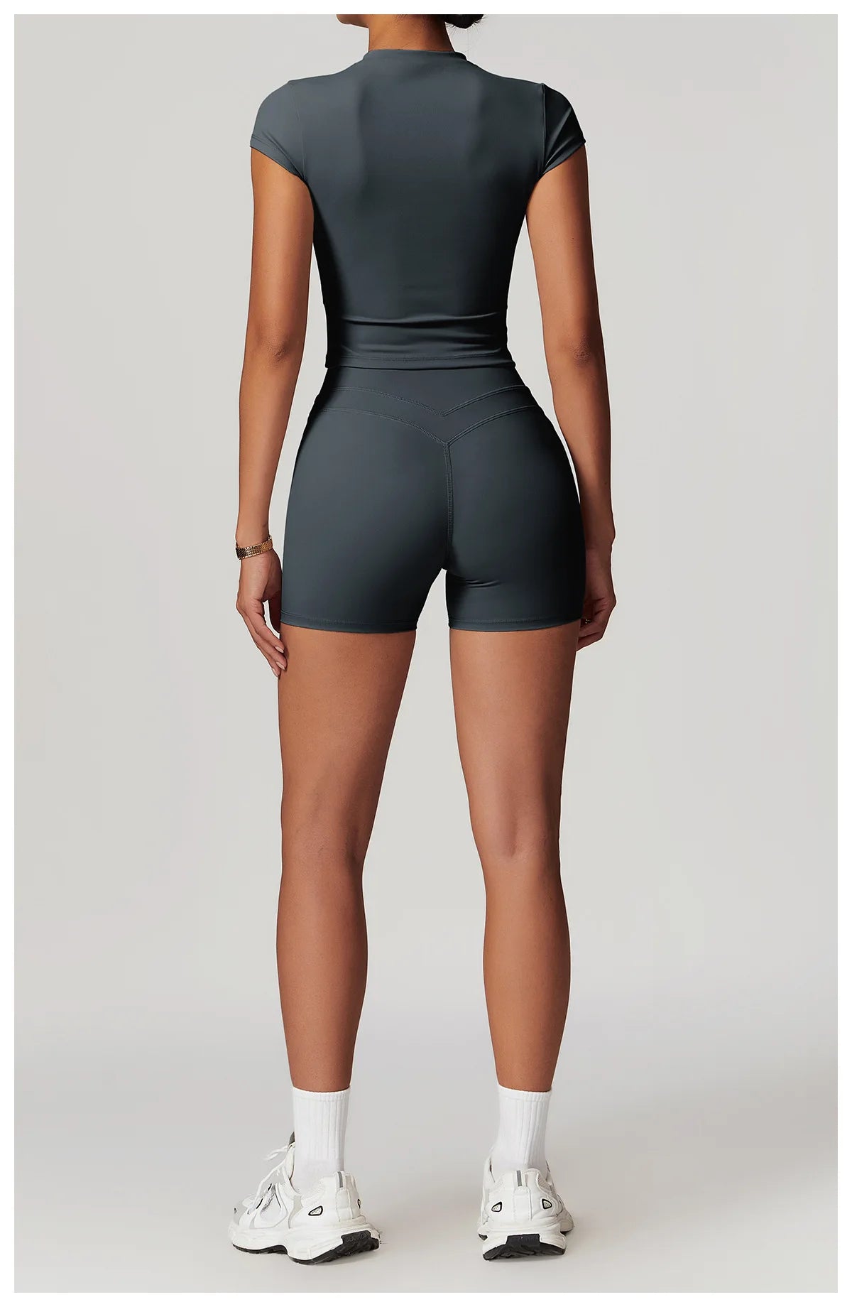 Women Yoga Top - Breathable Short Sleeve Shirt | Quick Dry Gym Top, Lightweight