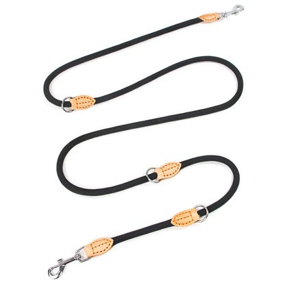 New Generation Dog Leash Multifunctional 2.1M Adjustable and Nylon for Large Hands-Free Leash for 2 Dogs Universal