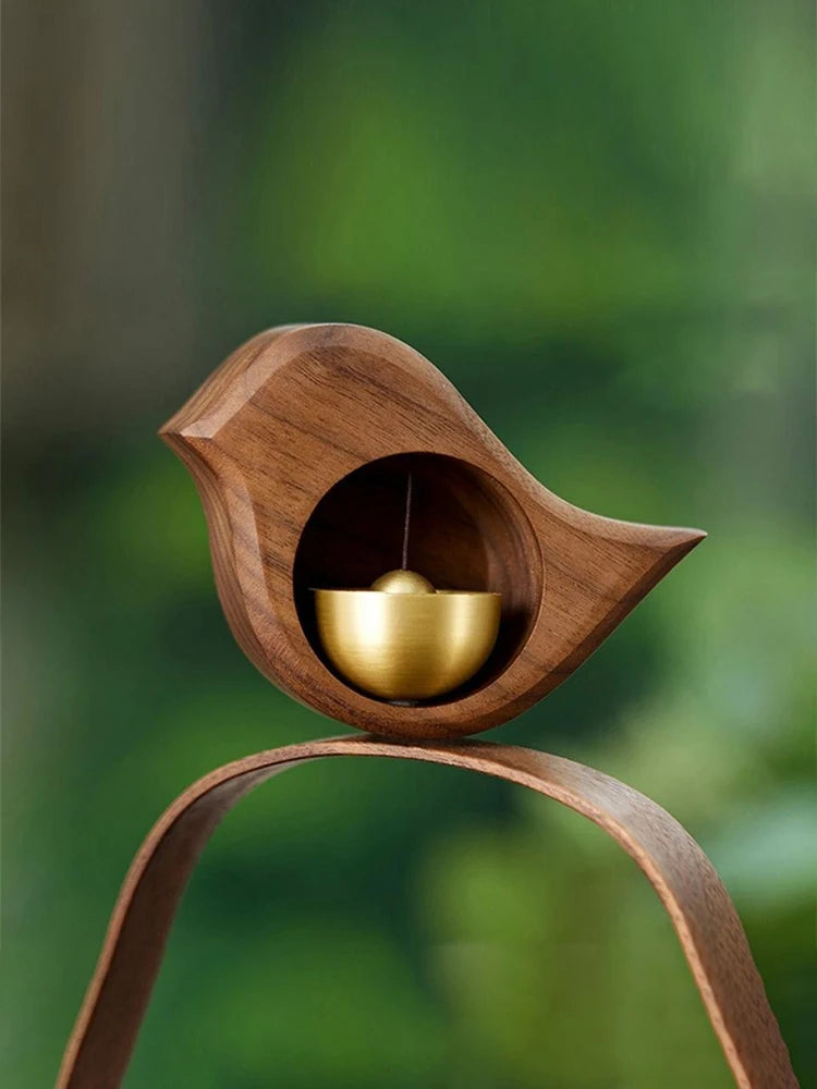 Wooden Door Bell Japanese Wind Chime Door Chime Room Decor Home Front Doorbell Landscape Bell Shopkeeper Remind Bell 풍경