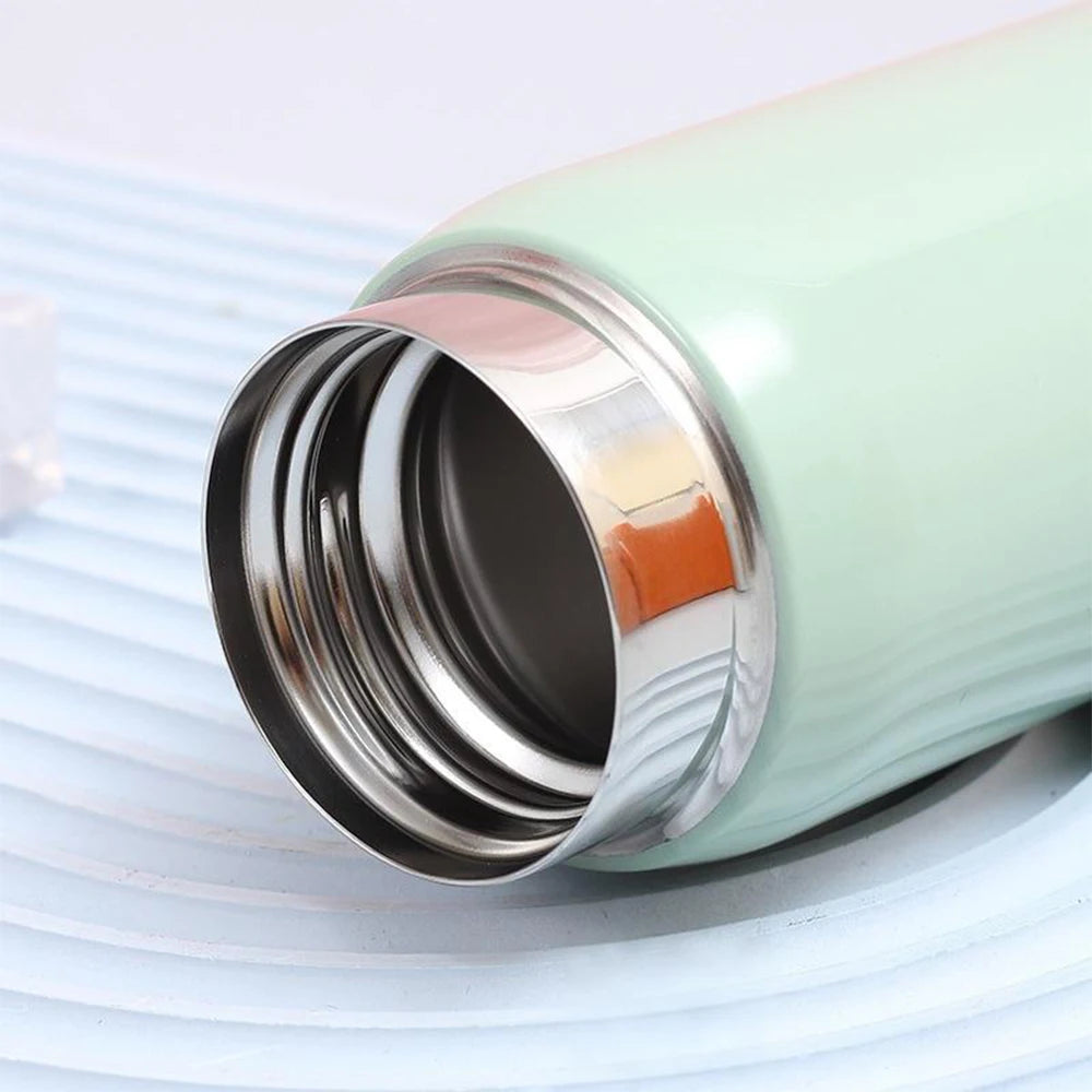 280ml stainless steel insulated cup, portable vacuum water bottle, suitable for outdoor travel, school, office, exquisite gifts