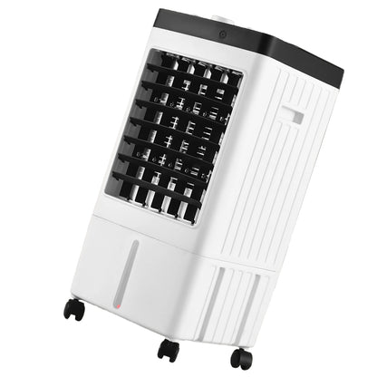 Evaporative Air Cooler 100° Oscillation Swamp Cooler with Remote Control / 2 Ice Boxes / 2.11 Gal Water Tank 1-7H Timer 3 Wind