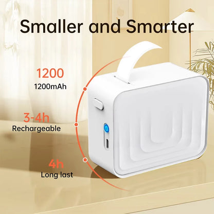 Marklife M1 Mini Self-adhesive Label Printer Portable Thermal Printer Inkless Bluetooth Labeling Machine Stickers Labels Maker