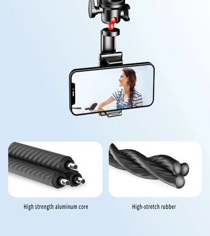 Wireless Bluetooth Selfie Stick for Smartphone Gopro Tripod for DSLR Camera with Octopus Legs for Xiaomi iPhone Huawei Samsung