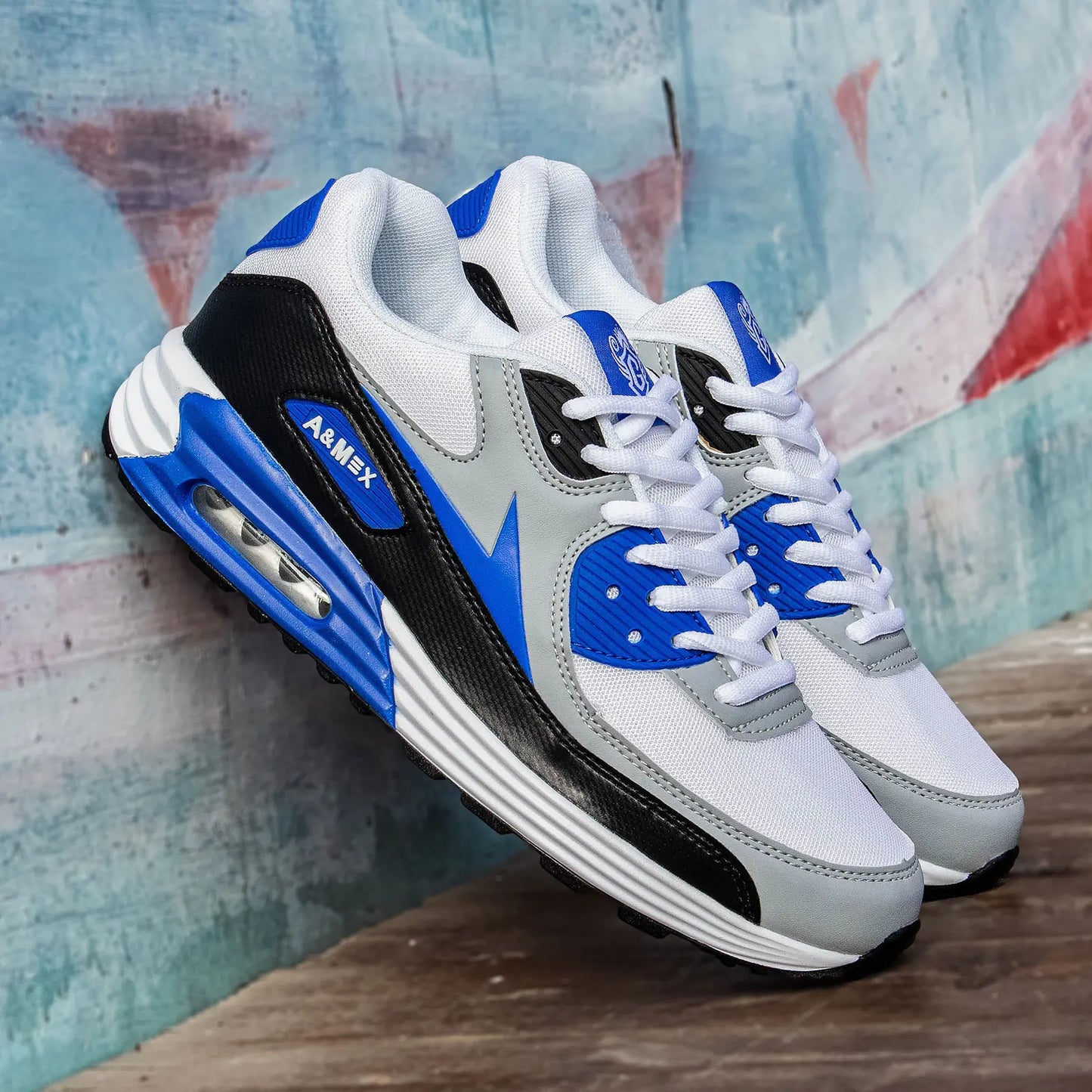 Men's Running Shoes Breathable Air Cushion Sneakers Athletics Sport Trainer Tennis Basketball Shoes