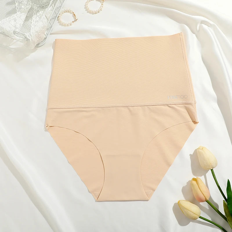 High Waist Seamless Underwear Women Briefs Tummy Control Panties Women Sexy Large Size Breathable Slimming Butt Lifter Lingerie