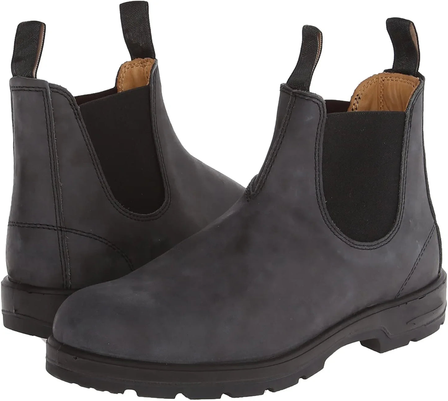 Unisex Chelsea Boots – Outdoor Non Slip Leather Ankle Height Winter Footwear