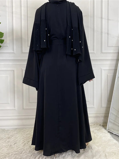 Modest Abaya Dress Ramadan Kaftan For Women | Elegant Muslim Maxi Robe