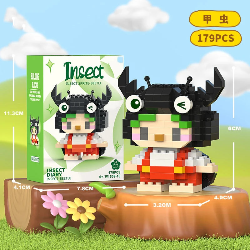 Micro Building Blocks - Creative Animal Brick Set | DIY Mini Construction Toys Kit