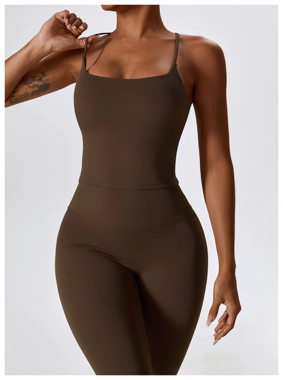 Women Yoga Set – Seamless Sportswear Gym Legging & Fitness Bra Crop Top