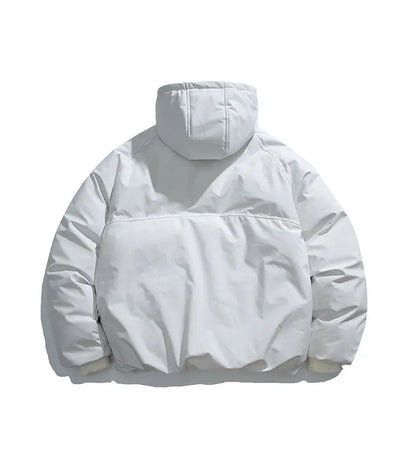Winter Ski Parka Jacket Men Women Fashion Loose Padded Cotton Hooded Jacket Cityboy Streetwear Hoody Parkas Coat Outerwear