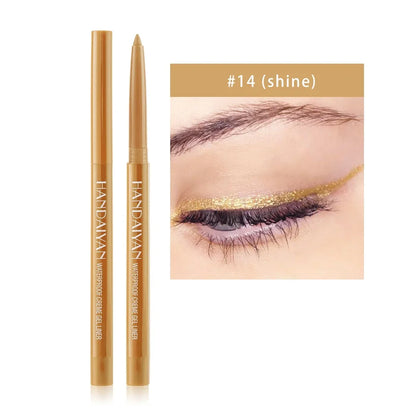 Matte Eyeliner Pencil - Waterproof Gel Pencil With 20 Colorful Shades | Long Lasting, Quick Dry