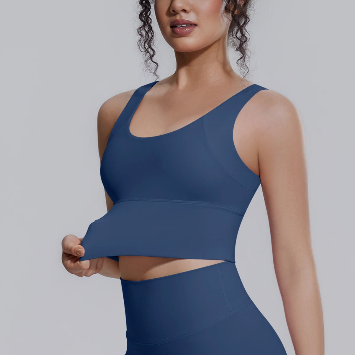 New Backless Yoga Vest for Woman Yoga Underwear with Chest Pad Summer Breathable Workout Top Running Shockproof Sports Bra