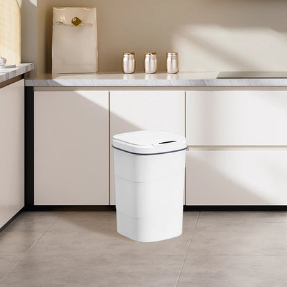 Touchless Automatic Trash Can - Smart Sensor Battery-Powered for Kitchen  Office
