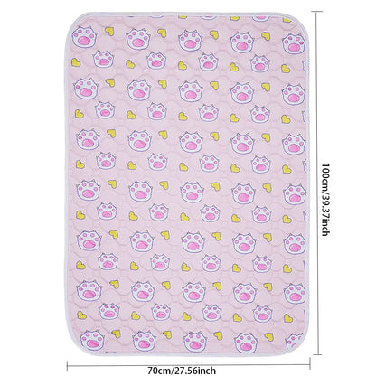 BIAI Winter New non-slip Mat for Pets Waterproof Dog Pee Pad Breathable Cat Mat Washable Pet Diaper Pad High Absorbent Pet Mat