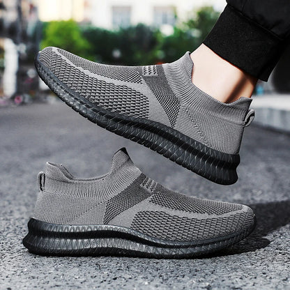 Men Sneakers Shoes For Men Lightweight Tenis Comfortable Mesh Breathable Casual Shoes Outdoor Walking Gym Shoes Size 39-46