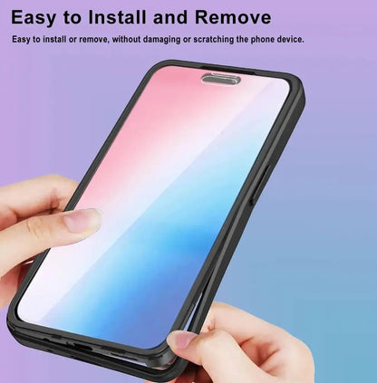 360 Full Body Front+Back Clear Protection Case For iPhone 17 16 Pro Max 13 14 15 Plus 11 12Pro Shell-membrane Shockproof Cover