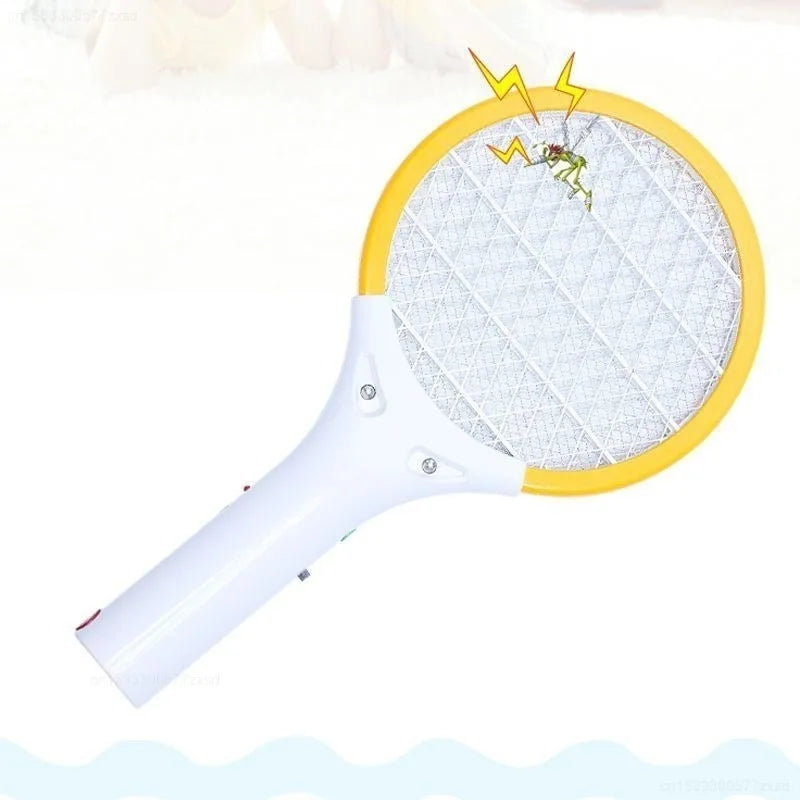 USB Car Mini Electric Mosquito Swatter Summer Mosquito Insect Racket Killer Rechargeable Handheld Bug Zapper for Bedroom