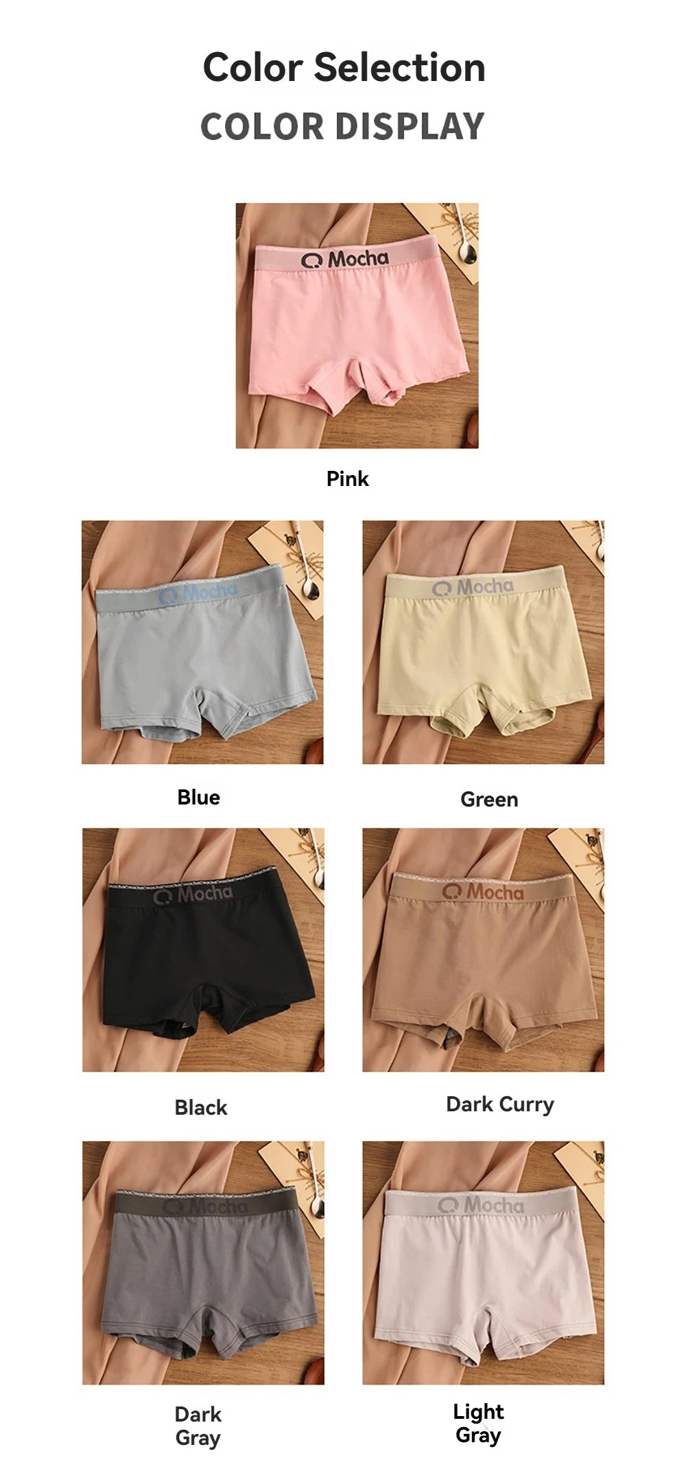 3PCS/Pack 100% Cotton Comfortable Soft Antibacterial Women's Panties Female Safety Underwear Hygroscopic Breathable Lingerie