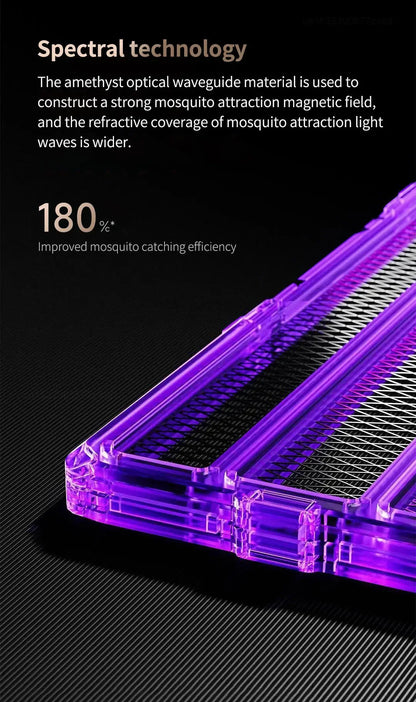 New Qualitell V3 Folding Electric Mosquito Killer Portable Charging Purple Light Home Outdoors Mosquito Repellent Lamp