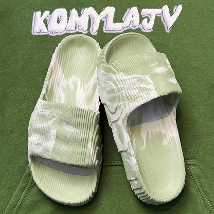 Boys Fashion Casual Sports platform Sandals 2024 Outdoor Non-slip Beach Slippers Men's Flip-flops Bathroom Sandals