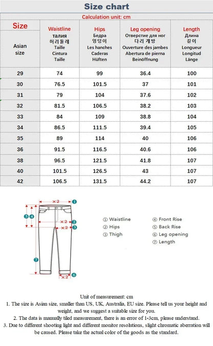 2026 Summer Brand Clothing Men's Straight Loose Lightweight Jeans Classic Badge Business Casual Thin Cotton Stretch Pants