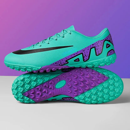 Men Soccer Shoes - Breathable Training Soccer Boots | Rubber Outsole Cleats