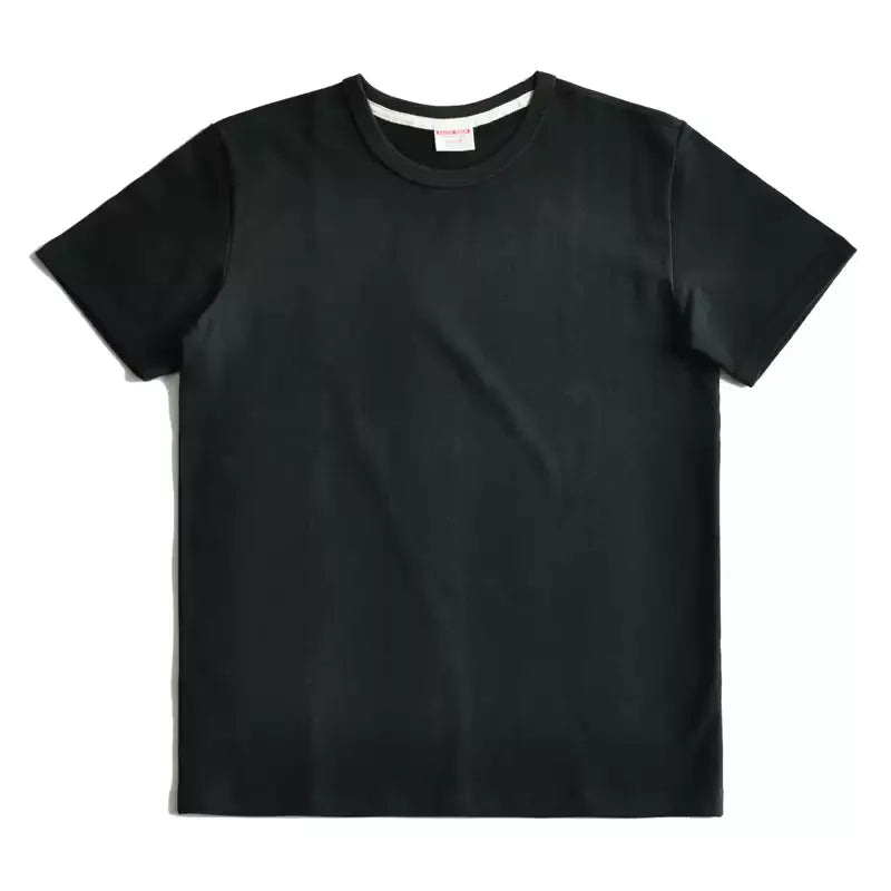 SauceZhan Tops & Tees Men's T-shirt Short Sleeve  Anti-Deformation Anti-Shrink Double-woven Fabric Cotton Soft Slim Fit