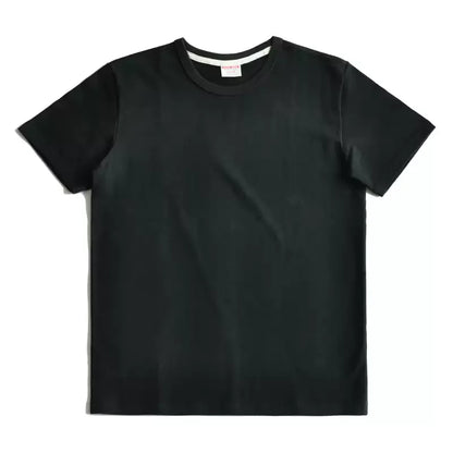 SauceZhan Tops & Tees Men's T-shirt Short Sleeve  Anti-Deformation Anti-Shrink Double-woven Fabric Cotton Soft Slim Fit
