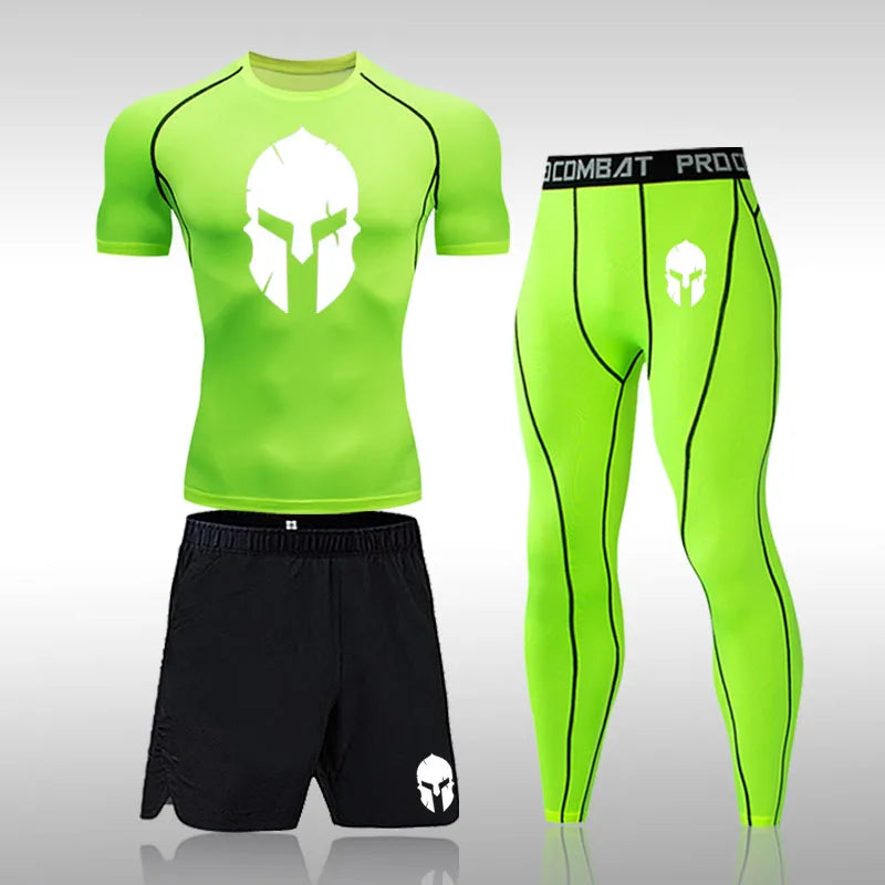 Men Sport Suits - Compression Workout Gear | Rashguard Shirts & MMA Fightwear