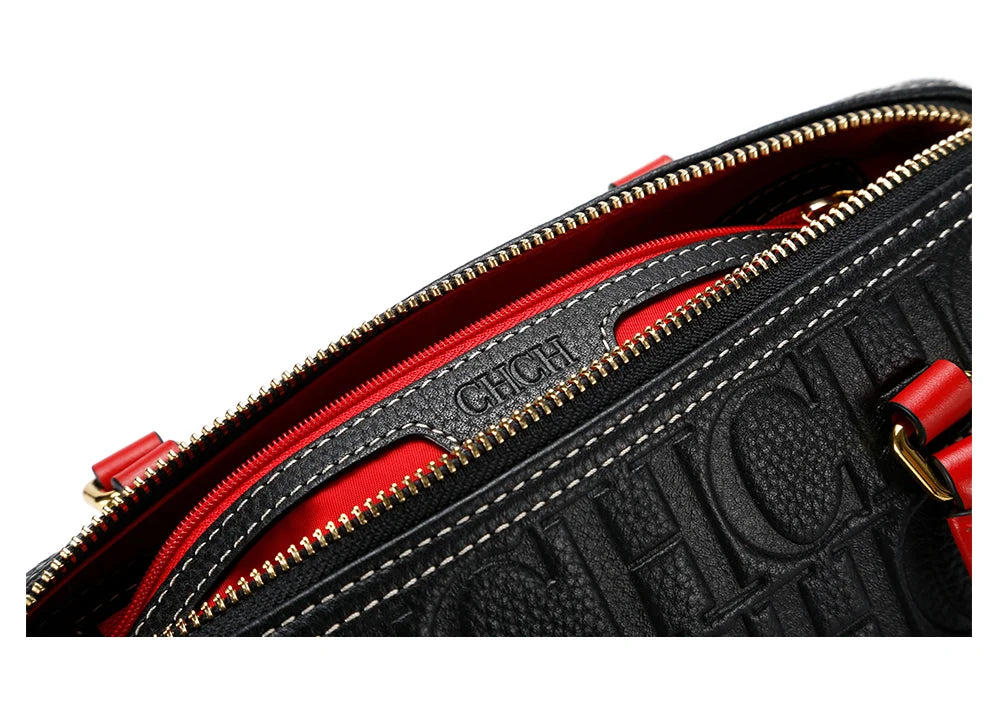 Women's Leather Handbag - Large Capacity Soft Genuine Leather Shoulder Bag For Daily Commute