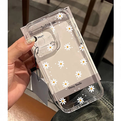 Flower Love Heart Case For Samsung Galaxy A57 A17 A07 A06 A56 A16 A36 A55 5G A15 A54 A14 A34 A32 A33 S26 S25 Ultra Plus Cover
