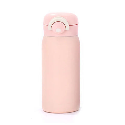 200ML/350ML Mini Thermos Cup Small Capacity Vacuum Flask Stainless Steel Pocket Cup Coffee Mug Kids Insulated Hot Water Bottle