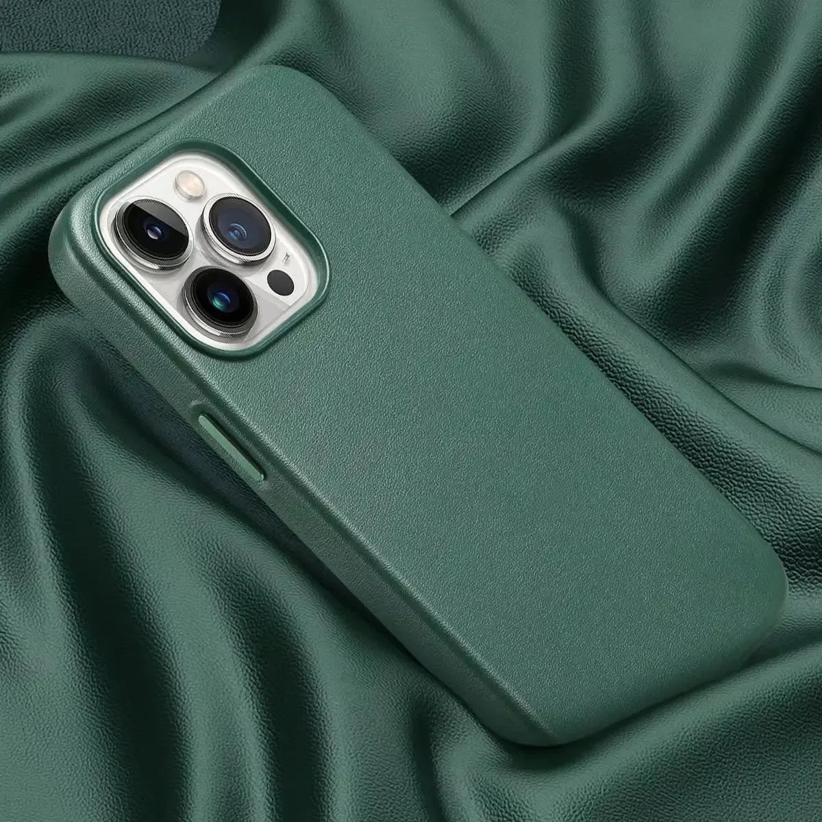 Official for Magsafe Leather Case for IPhone 16 15 14 13 12 Pro Max 17 Pro Magnetic Protective Cover Anti-drop Case