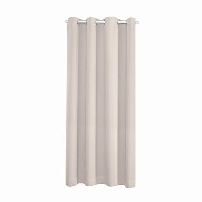 Blackout Door Curtains | Thermal Insulated Eyelet Curtain Panel - Privacy & Noise Reducing